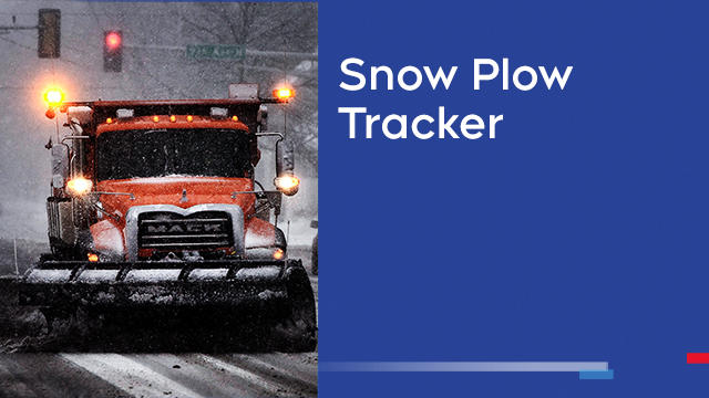 Snow plow tracker