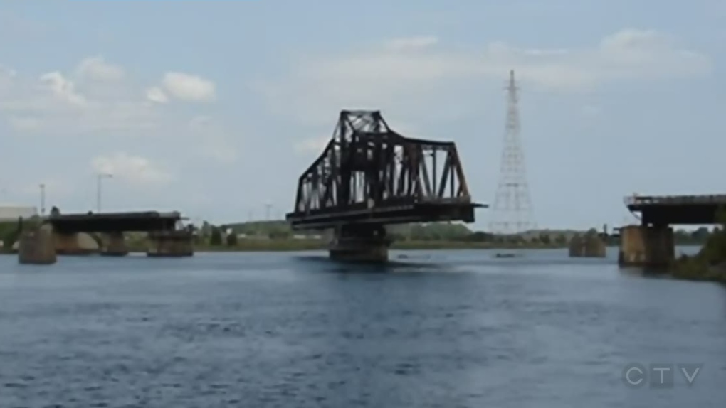 CTV Northern Ontario Manitoulin swing bridge closed to marine