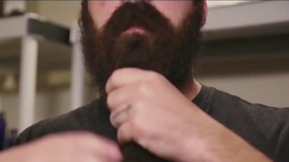 If the sight of someone stroking their beard irritates you, you may have misokinesia. (File)