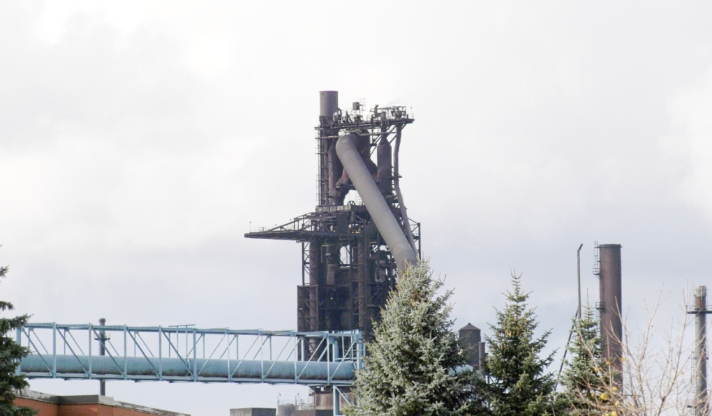 Algoma Steel is thanking the province for its support as the steelmaker transitions from blast-furnace steel making to electric arc furnaces. (Mike McDonald/CTV News)