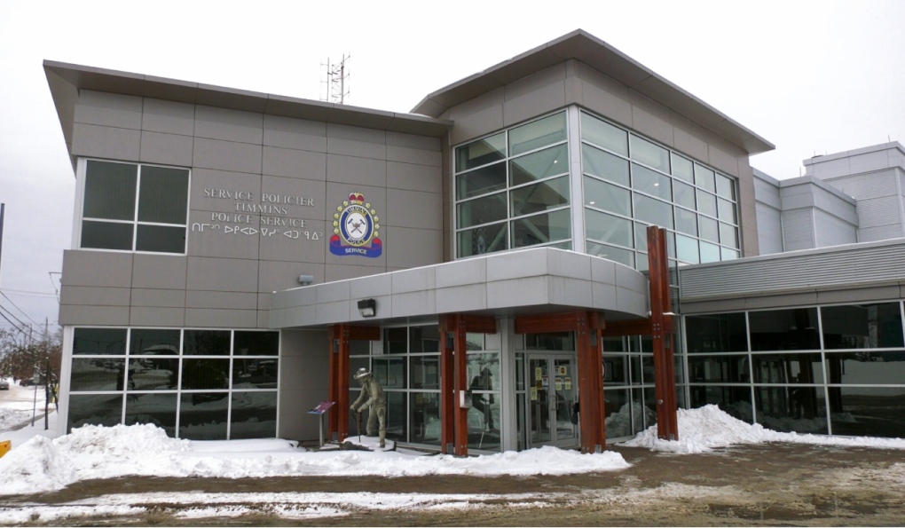 Timmins Police Service headquarters. (CTV Northern Ontario file photo)
