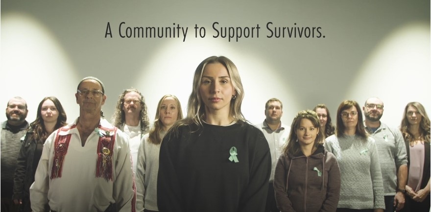 Sexual assault survivors share stories in a three-minute consent video. Photo courtesy of College Boreal