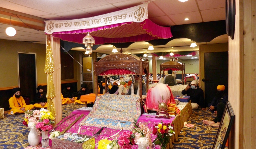 The Sikh community in Timmins is ushering in the New Year with its first celebration in the city's first Gurdwara. (Lydia Chubak/CTV News)