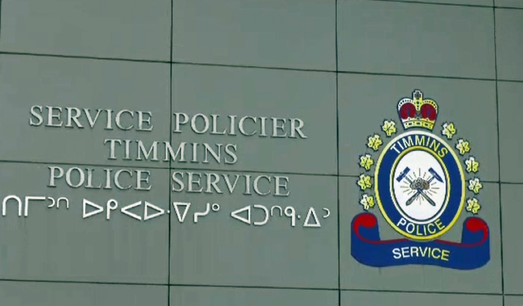 Timmins police station. (File - CTV Northern Ontario)