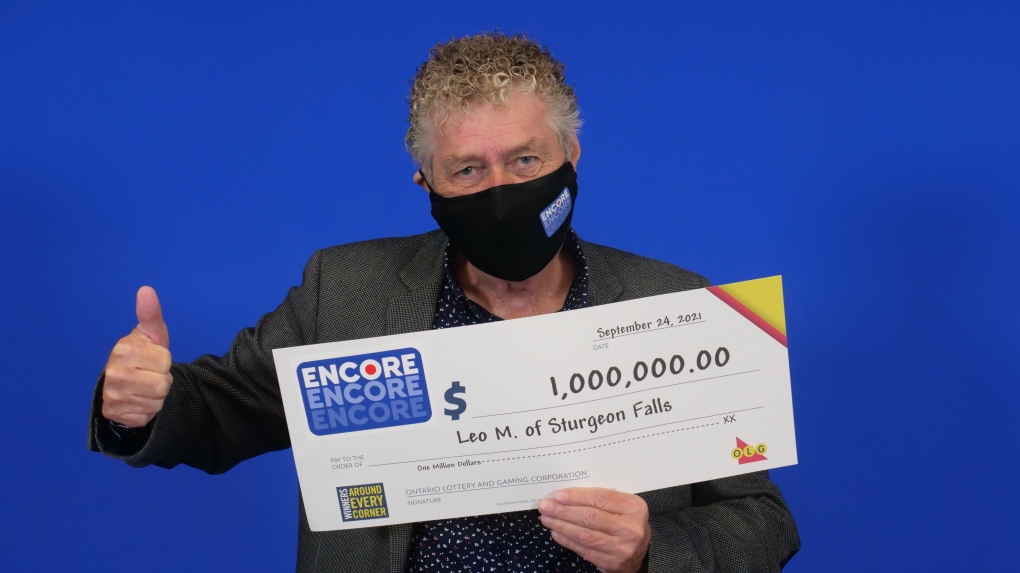 Leo Malette, a 76-year-old city coucillor from West Nipissing, has won his second big lottery prize playing Encore. (OLG)