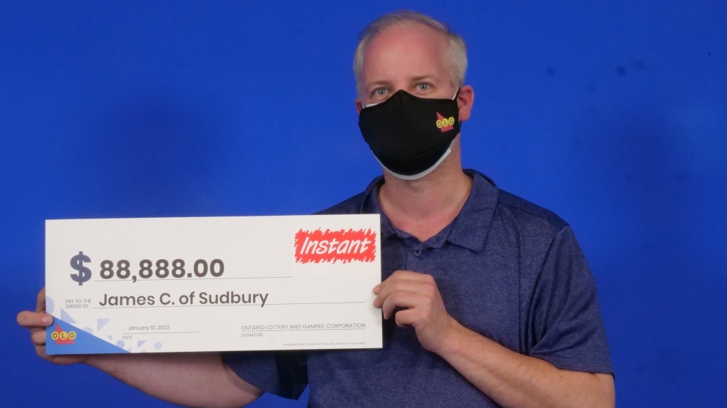 James Courtemanche of Sudbury has won the top prize in a second lottery scratch ticket bought from the same convenience store. (OLG)