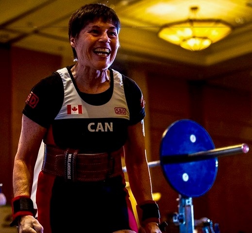 Kim Crumpton is all smiles with Double Gold medals Photo supplied
