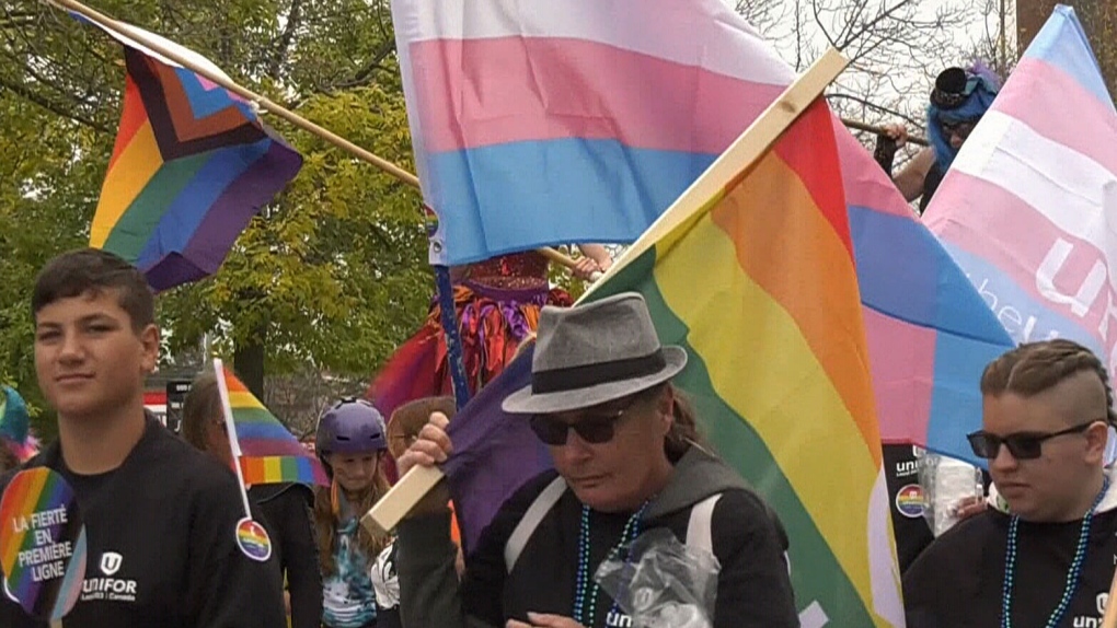 North Bay Pride parade continues despite weather