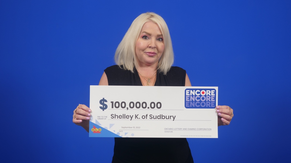 Shelley Karst of Sudbury has won $100,000 in Lottario. (Ontario Lottery and Gaming Corporation)