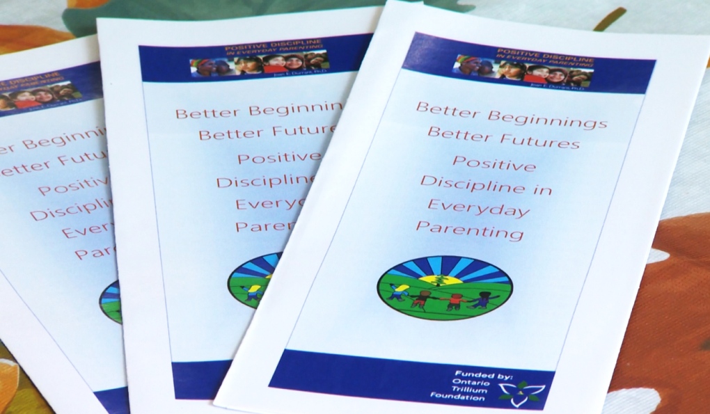 Better Beginnings Better Futures in Sudbury is promoting a program for parents and caregivers. (Lyndsay Aelick/CTV News)