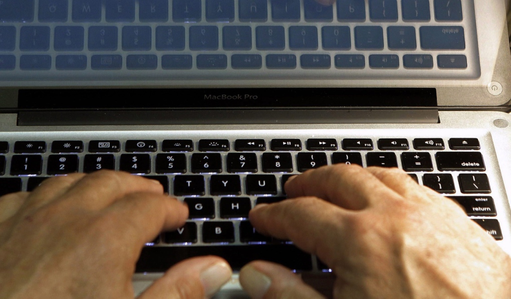 Generic file photo of hands on a keyboard.