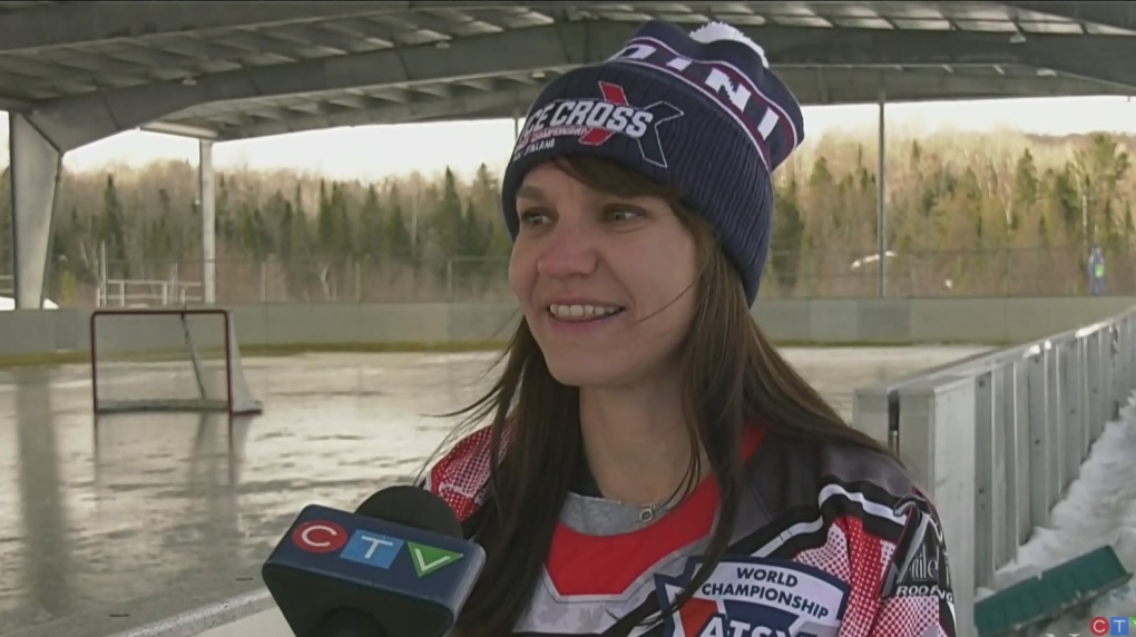 Northern Ont. woman ranks Top 10 in Ice Cross