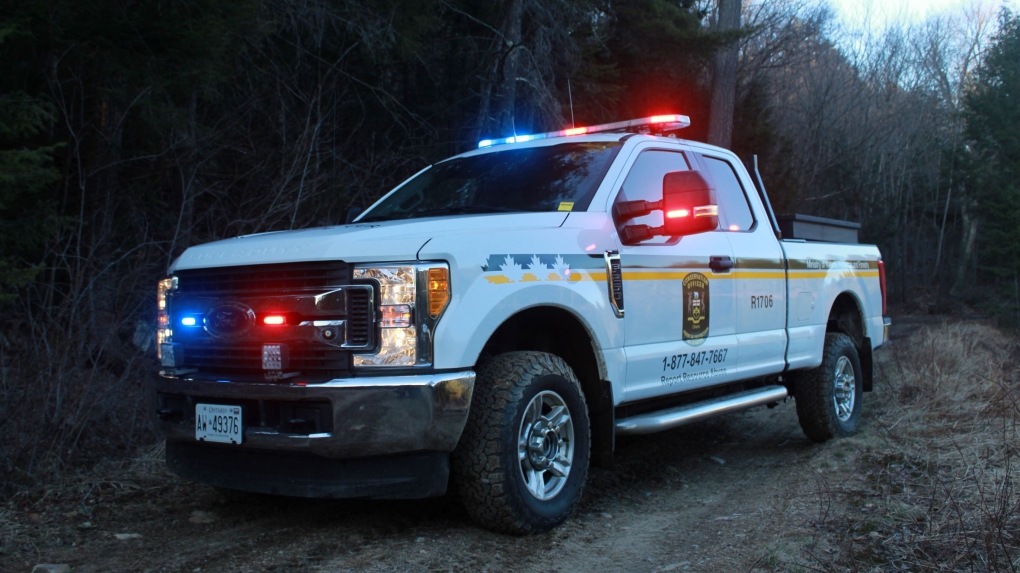 Ontario Ministry of Natural Resources conservation officer truck (Supplied)