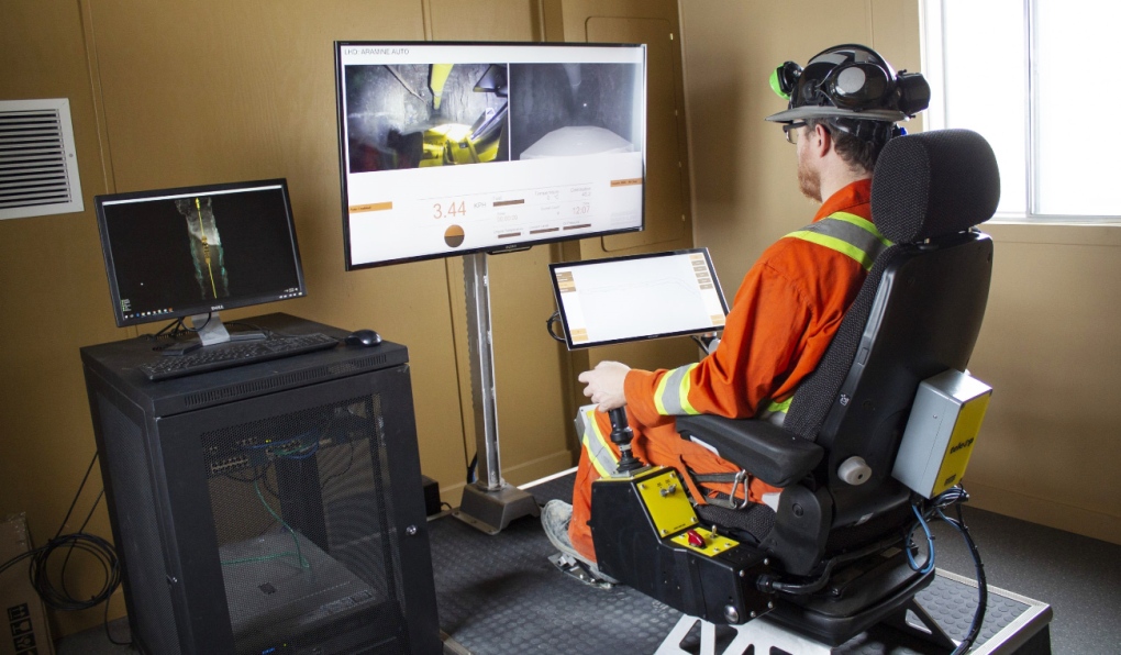 Sweden-based Hexagon Mining has acquired HARD-LINE, a Sudbury company that specializes in mine automation technology. (Supplied)