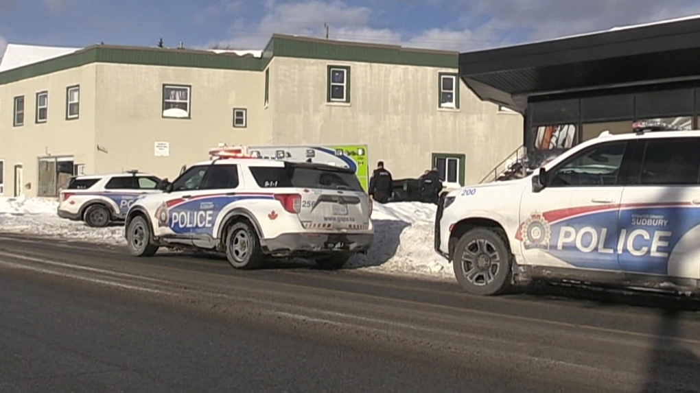 Heavy police presence in Sudbury