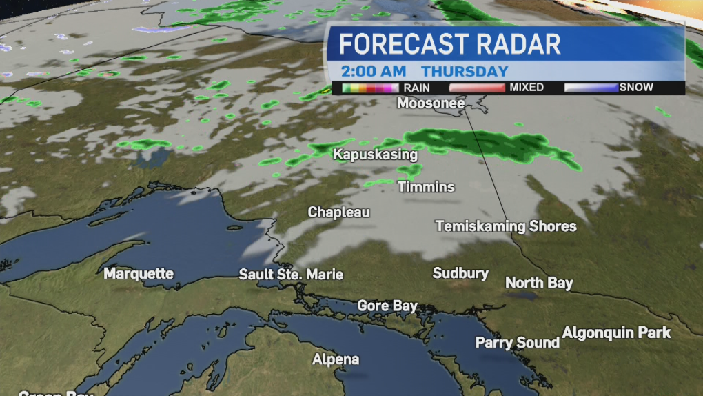 Northeastern Ontario 7-day weather forecast