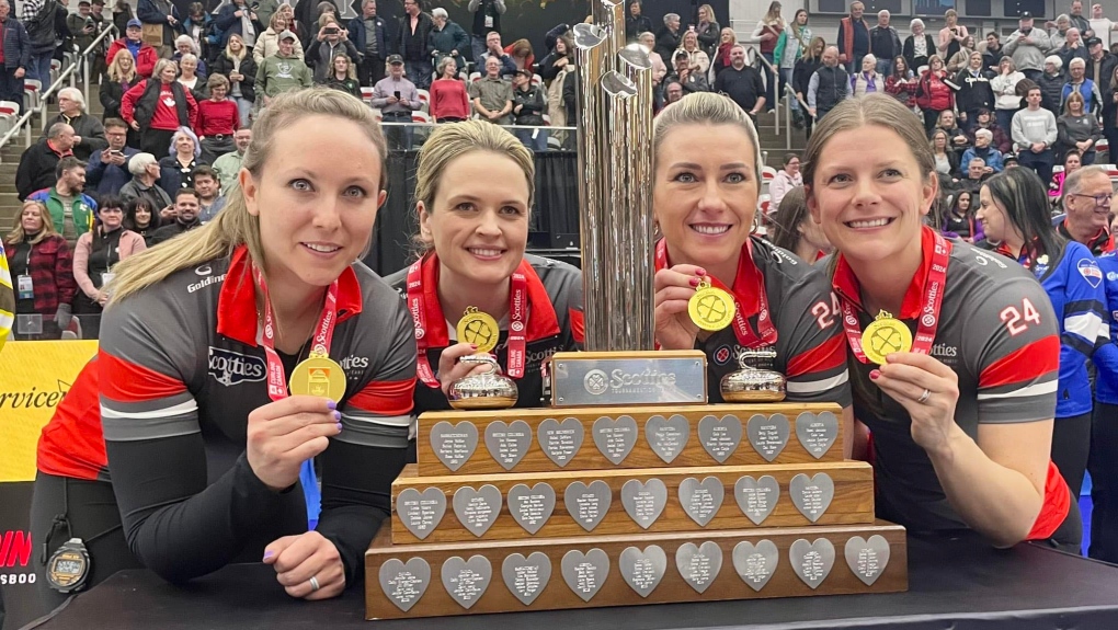 Sudbury news Curler Tracy Fleury wins first Scotties tournament CTV News