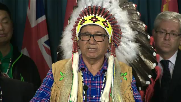 Kashechewan First Nation Chief Leo Friday