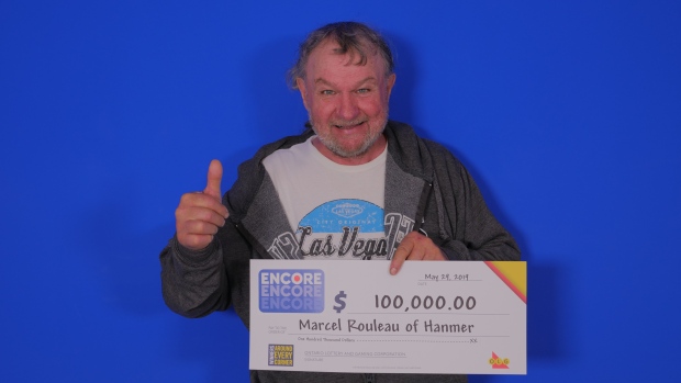 Marcel Rouleau of Hanmer wins $100k