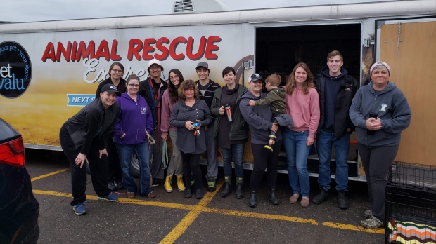 North Bay's Pet Valu Animal Rescue Express
