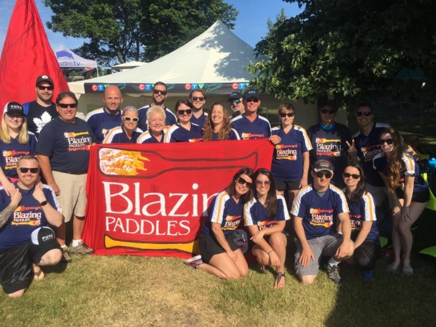 CTV Pure Country Blazing Paddles Dragon Boat team