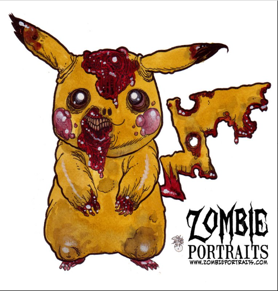 Pikachu Zombie