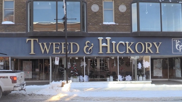 Tweed and Hickory building in Timmins