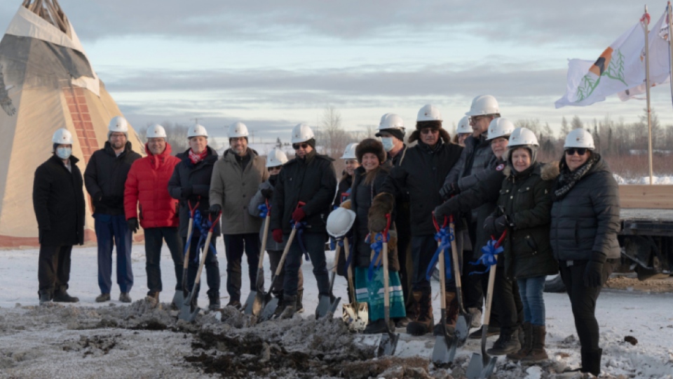 Weeneebayko Area Health Authority break ground